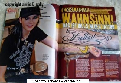 Tatuaje - noul tatuaj a lui bill e marfa - Diverse