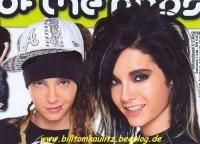 o zi q gemenii kaulitz? - Pai...in primul rand...cred k eu sh Bill l-am - Tom Kaulitz
